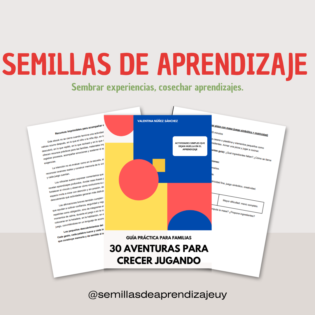 Aprender jugando: 30 experiencias cotidianas que fortalecen el desarrollo infantil